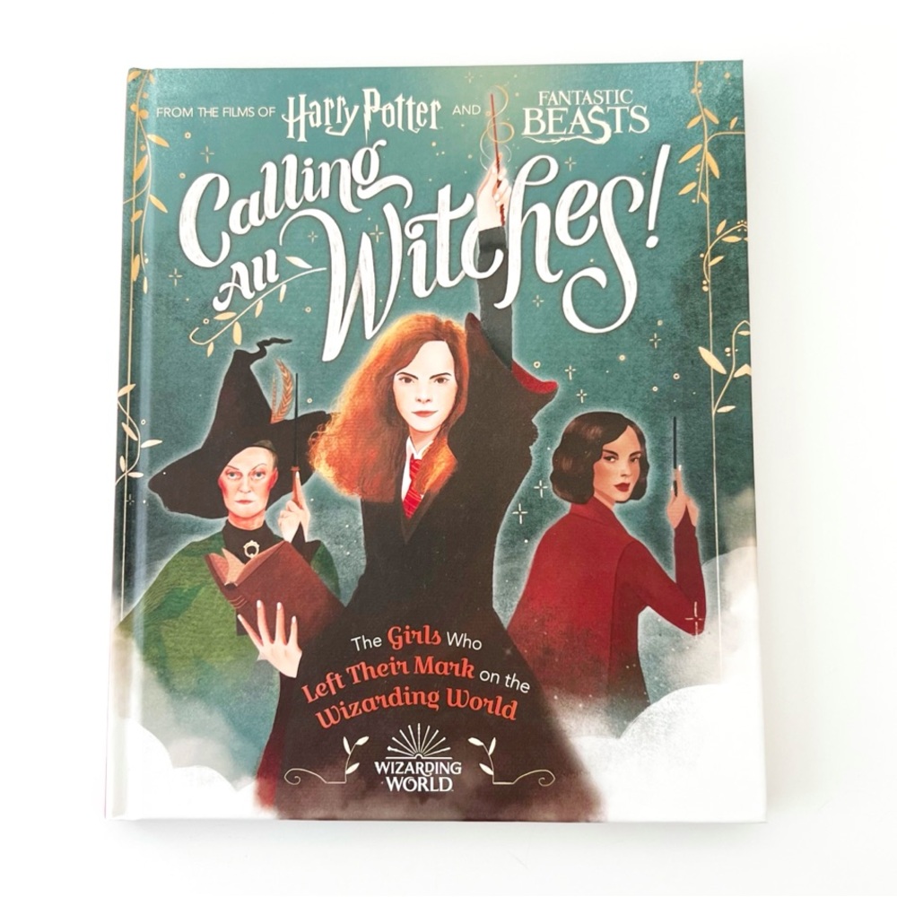 Harry Potter/Fantastic Beasts “Calling All Witches” Hard Cover Book NEW